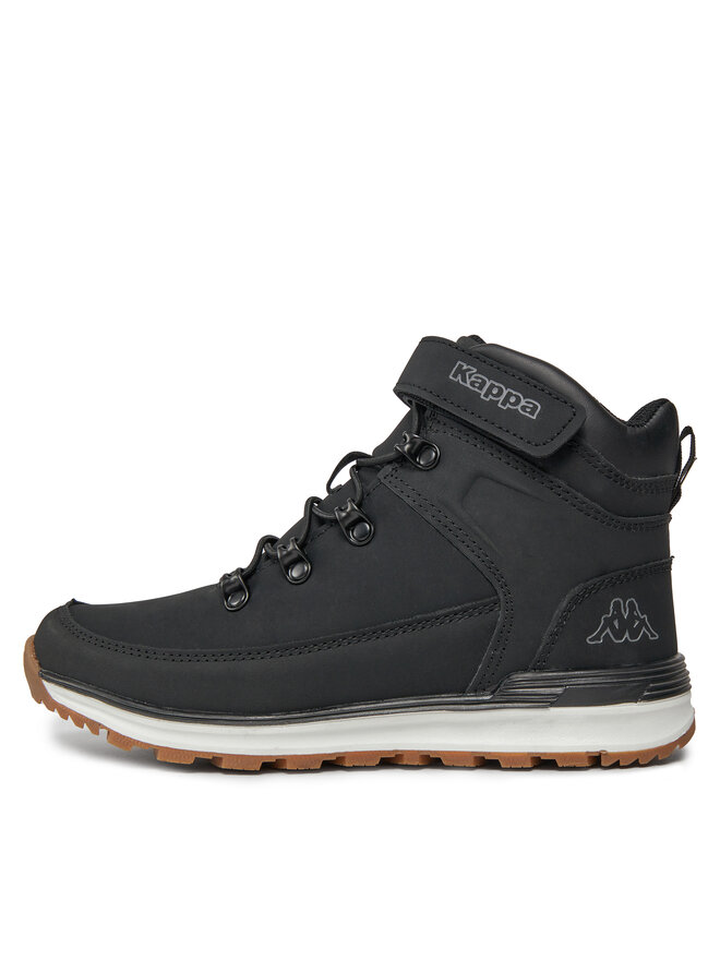 Kappa Schnürschuhe Kappa Logo Astos Md Ev Kid 371B8CW Schwarz