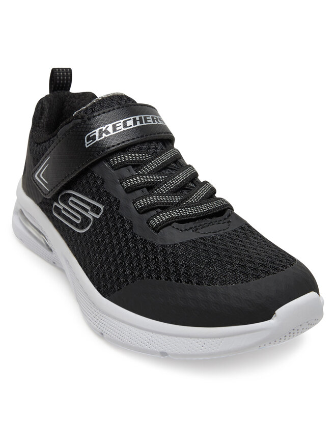 Skechers Sneakersy Skechers Microspec Max 403818L/BLK Modrá