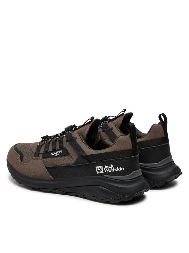 Jack Wolfskin Trekkingi Jack Wolfskin Dromoventure Athletic Texapore Low M A63297 Brązowy