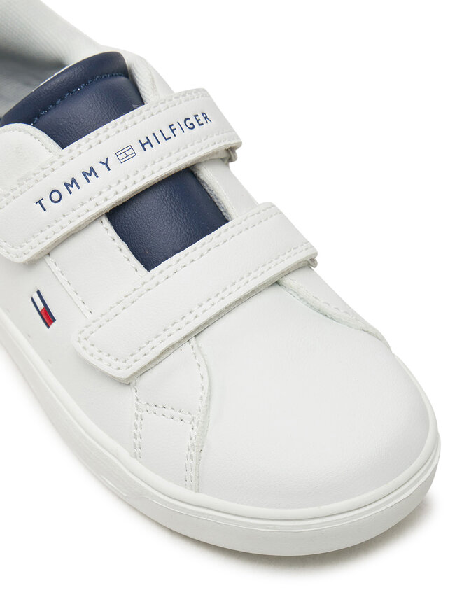 Tommy Hilfiger Αθλητικά Tommy Hilfiger Low Cut Velcro Sneaker T1X9-33836-1355 S Λευκό