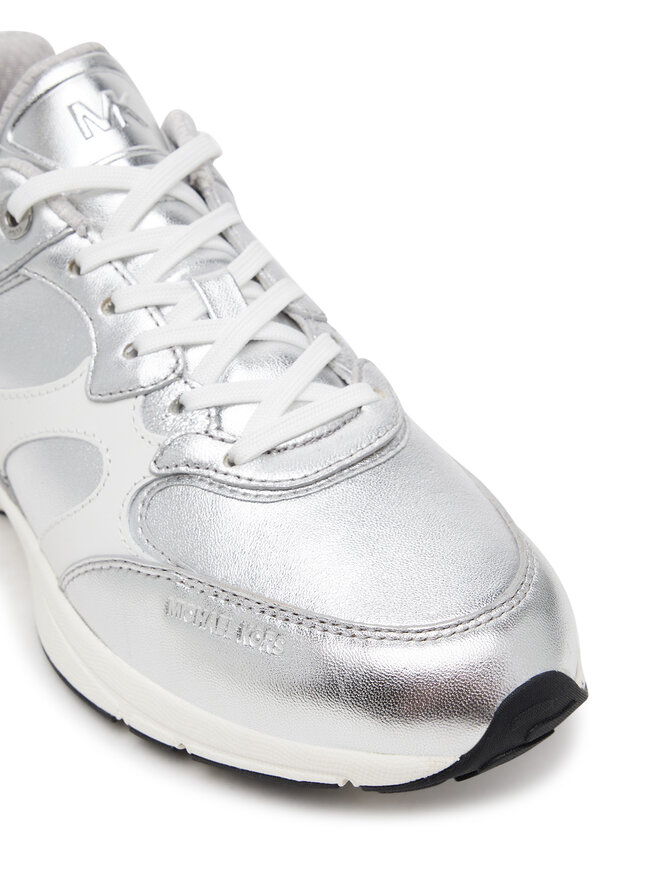 MICHAEL Michael Kors Sneakersy MICHAEL Michael Kors Riley 43S5RLFS1M Srebrny