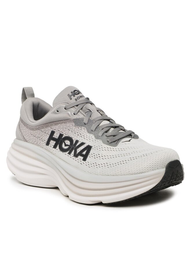 Hoka Laufschuhe Hoka Bondi 8 Wide 1127953 Grau