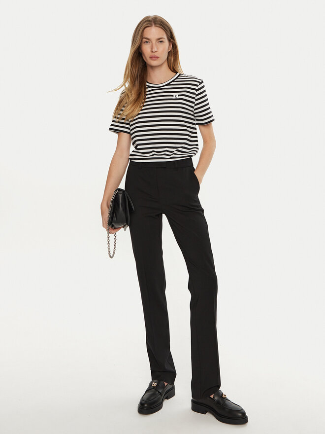 Calvin Klein Jeans Calvin Klein Jeans Majica J20J223226 Črna Regular Fit
