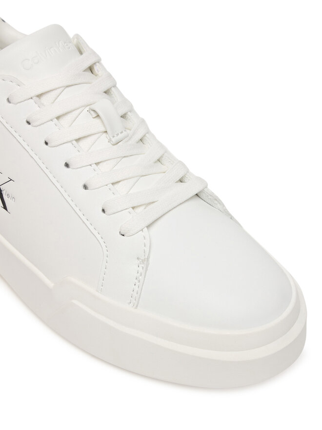 Calvin Klein Sneakers Calvin Klein Chunky Cupsole Laceup Lth Ml YW0YW01947 Weiß