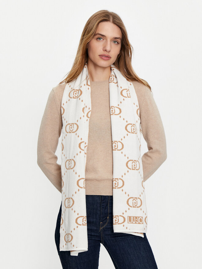 Liu Jo Set Schal und Mütze Liu Jo 2F4052 M0300 Écru