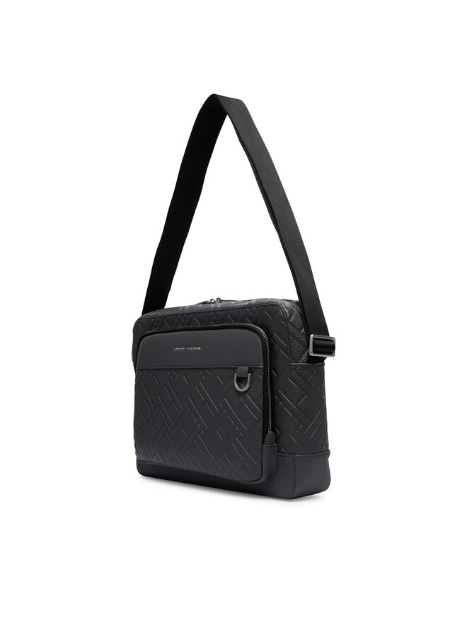 Tommy Hilfiger Umhängetasche Tommy Hilfiger Th Flag Computer Bag AM0AM14428 Grau