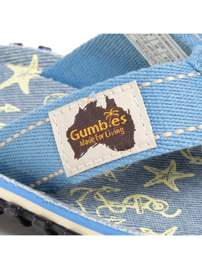 Gumbies Zehentrenner Gumbies Islander Blau