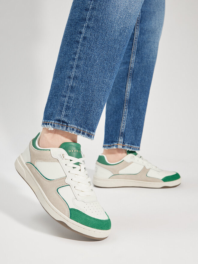 Pepe Jeans Snīkeri Pepe Jeans Kore Evolution M PMS00015 Zaļš
