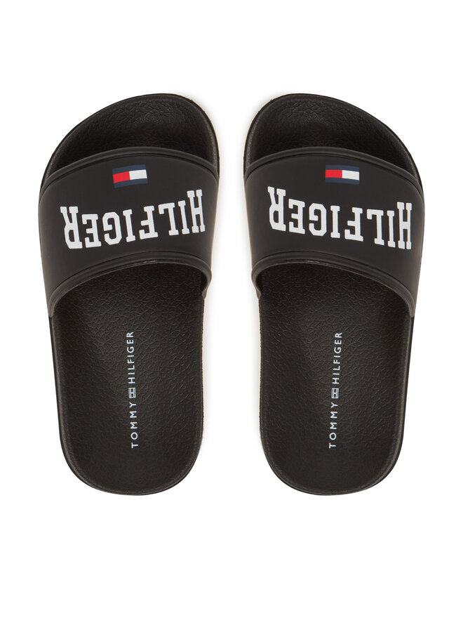 Tommy Hilfiger Papucs Tommy Hilfiger T3X0-33916-1172 Fekete