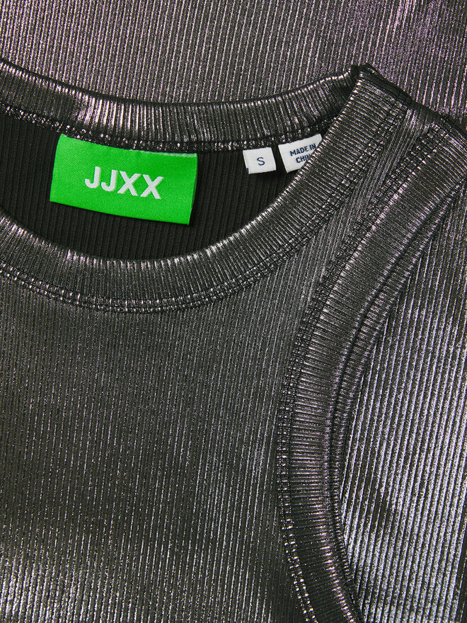 JJXX JJXX Top Forest 12266215 Srebrna Slim Fit