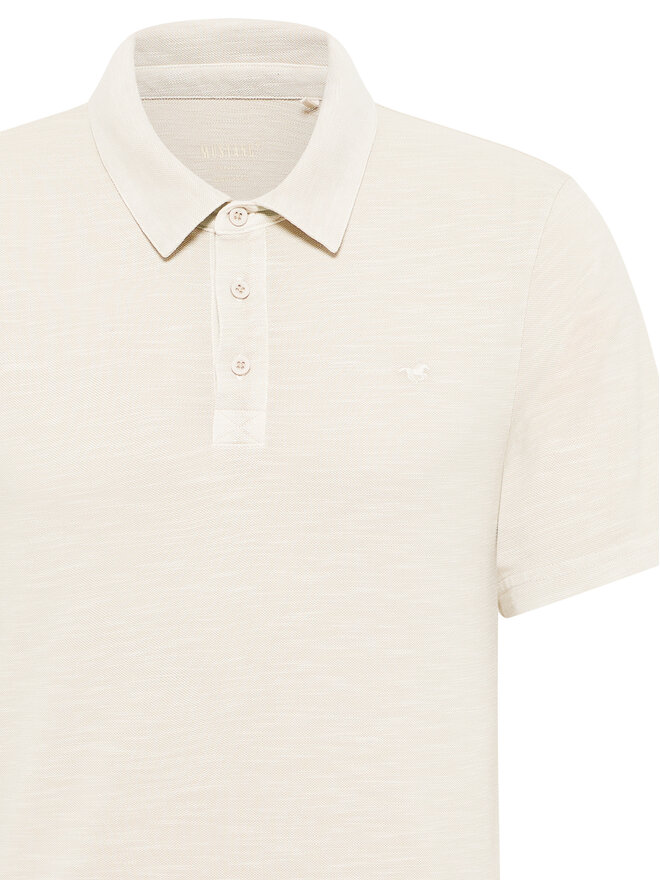 Mustang Mustang Poloshirt Palco 1016505 Beige Regular Fit