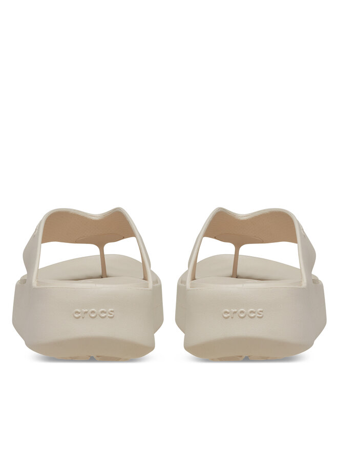 Crocs В'єтнамки Crocs Getaway Platform Flip 209410 Бежевий