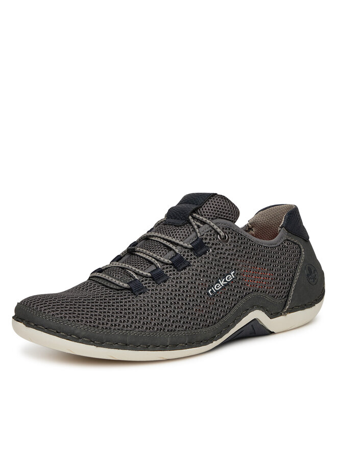 Rieker Sneakersy Rieker 07555-45 Sivá