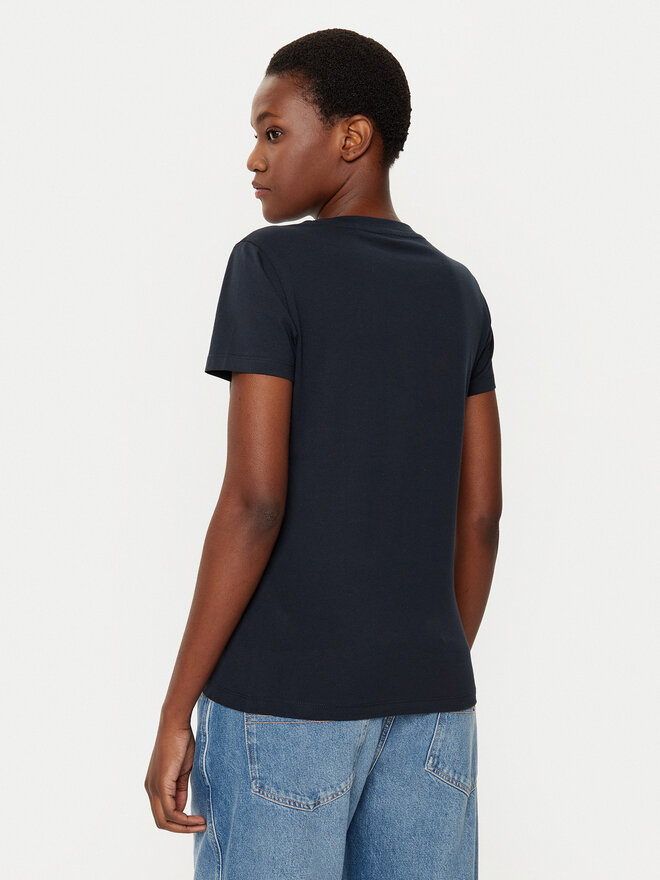 BOSS BOSS Marškinėliai C_Esogo_1 50506973 Tamsiai mėlyna Slim Fit