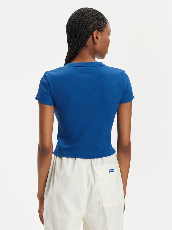 HUGO Hugo T-Shirt Baby 50510749 Blau Slim Fit