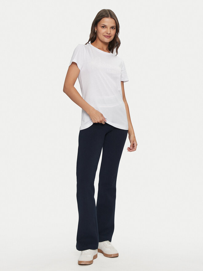 Armani Exchange Armani Exchange Póló 6DYT15 YJ3RZ 1000 Fehér Regular Fit