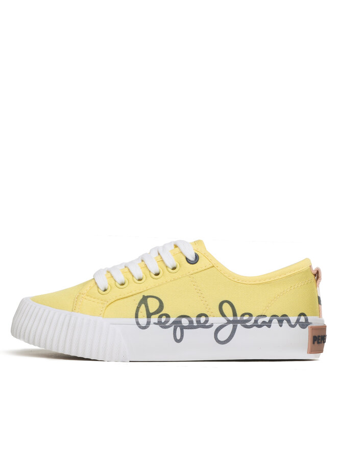 Pepe Jeans Teniszcipő Pepe Jeans Ottis Log G PGS30577 Sárga