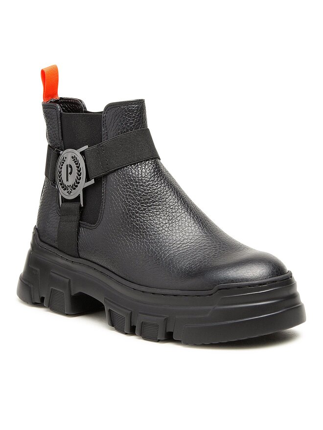 Pollini Μποτάκια με λάστιχο Pollini SA21066H1FTD0000 Μαύρο