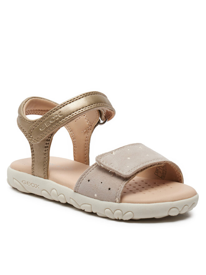 Geox Sandalen Geox J Sandal Haiti Girl J028ZA 007NF C0208 M Goldfarben