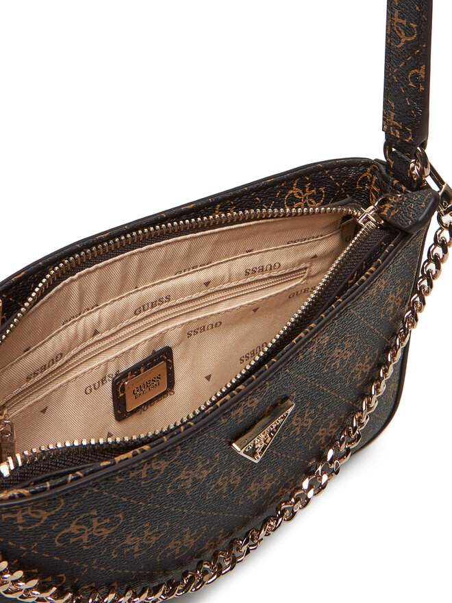 Guess Τσάντα Guess Noelle II Mini HWQG96 72720 Καφέ