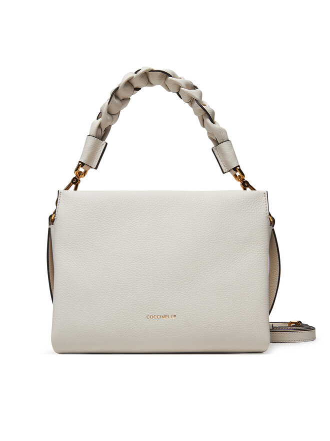 Coccinelle Ročna torba Coccinelle M50 Boheme Grana Double E1 M50 58 01 01 Écru