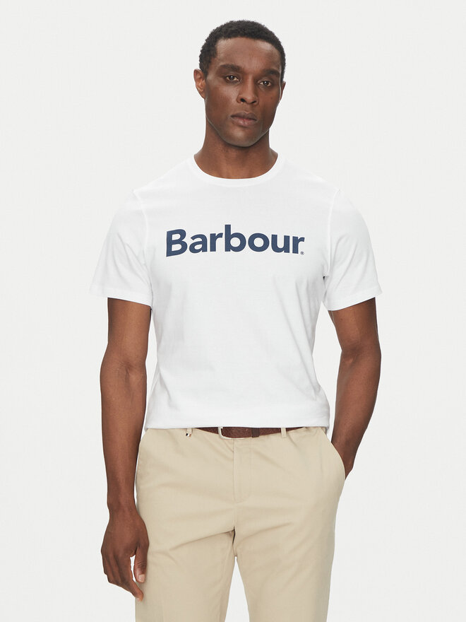 Barbour Barbour Camiseta Logo MTS0531WH51 Blanco Tailored Fit