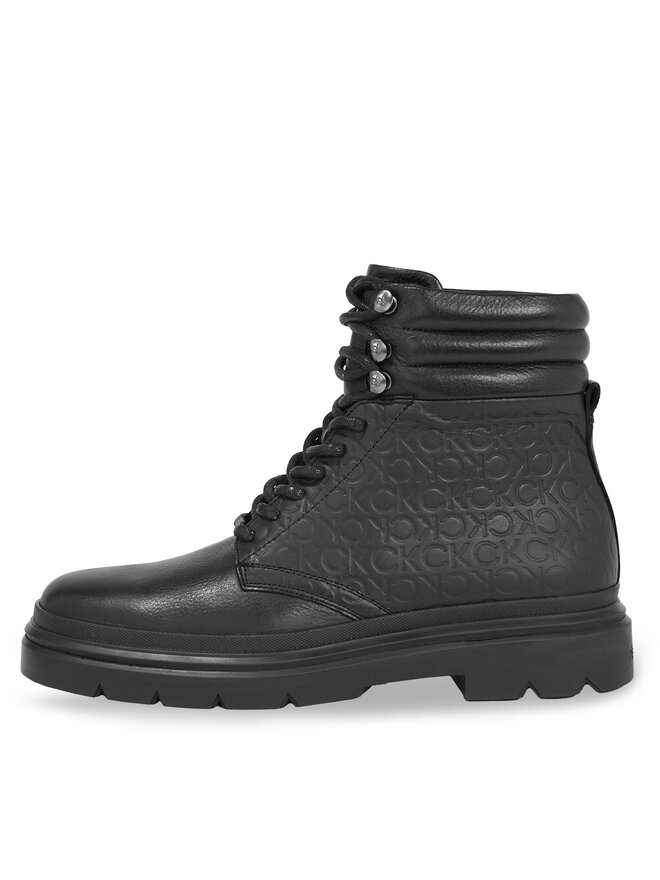 Calvin Klein Botas Calvin Klein Combat Boot Mono HM0HM01211 Negro