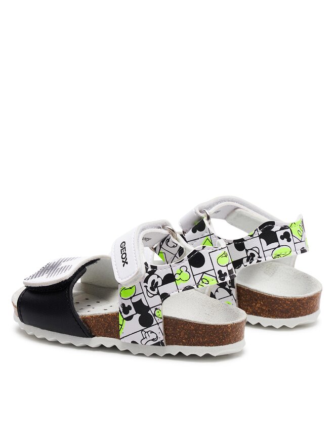 Geox Sandály Geox B Sandal Chalki Boy B152QC 000BC C0552 S Bílá