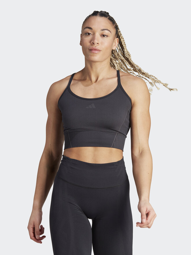 adidas adidas Τοπ Aeroknit IB0684 Μαύρο Slim Fit