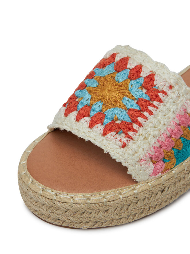 DeeZee Espadrilles DeeZee 8-730-4 Écru