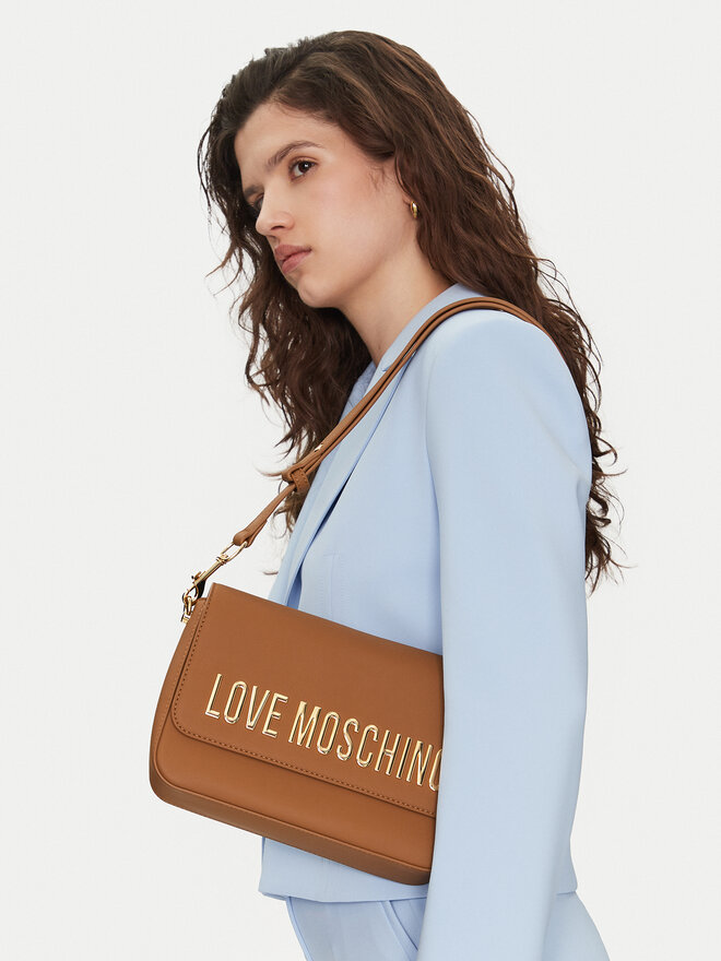 LOVE MOSCHINO Τσάντα LOVE MOSCHINO JC4023PP1MKD0201 Καφέ