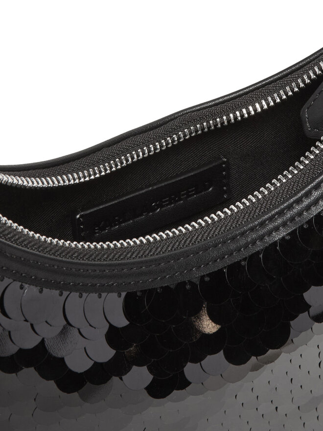 KARL LAGERFELD Ročna torba KARL LAGERFELD A2W30069 Črna