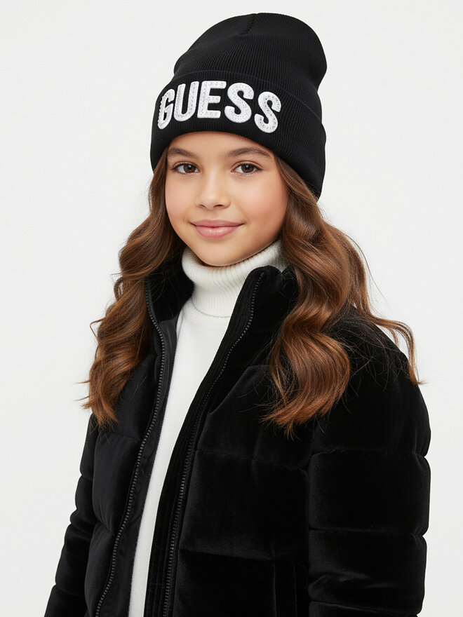 Guess Шапкa Guess A0BZ01 Z2QQ0 Чорний