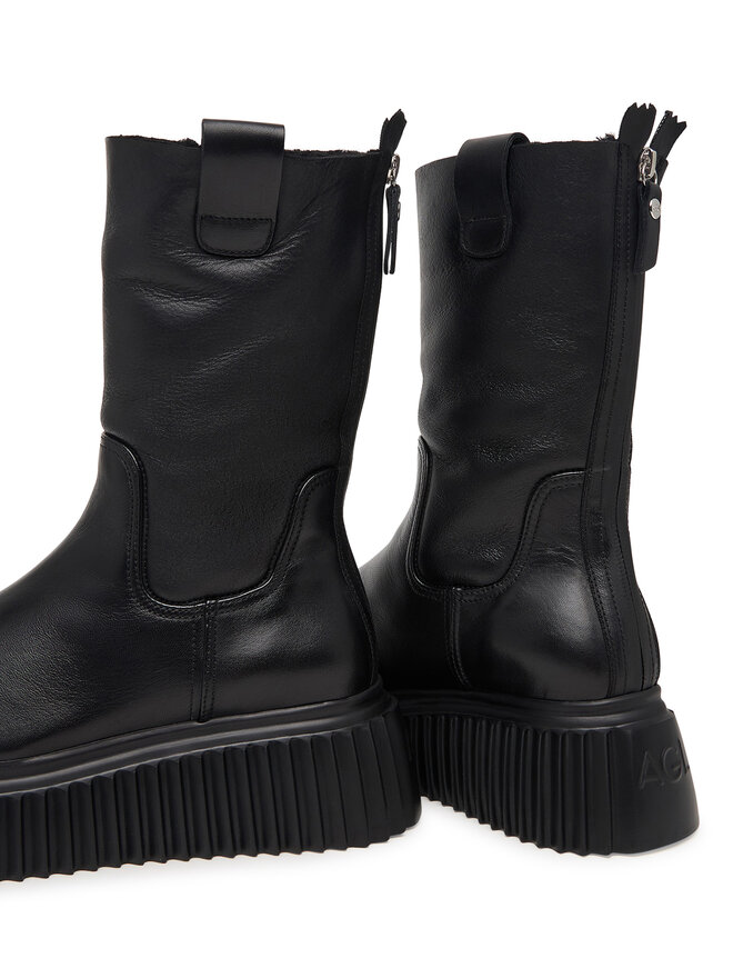 AGL Stiefeletten AGL Milagros Fur D751529PGK Schwarz