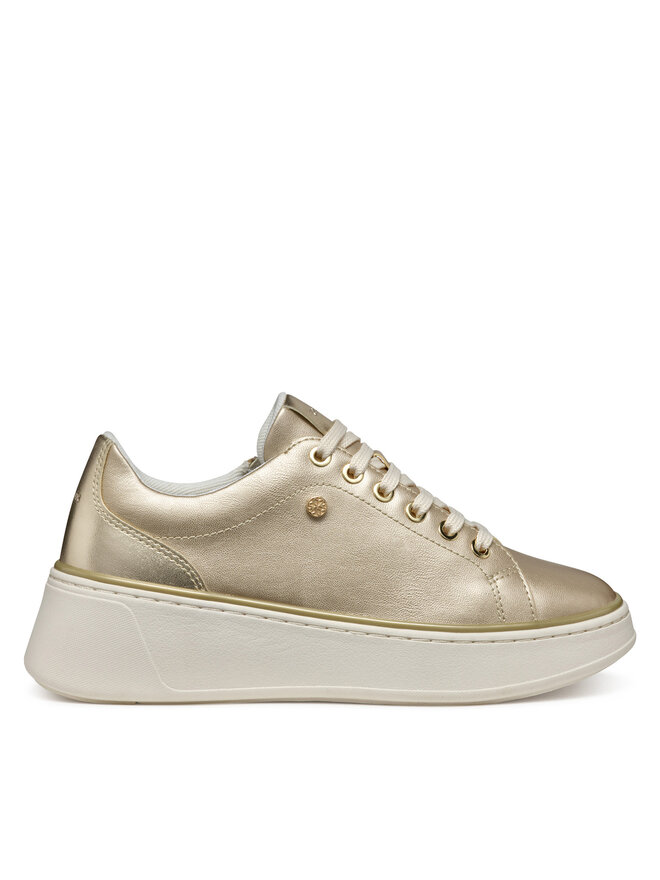 Geox Sneakersy Geox D Sunnetty D55YHA 0NFBN C2012 Złoty