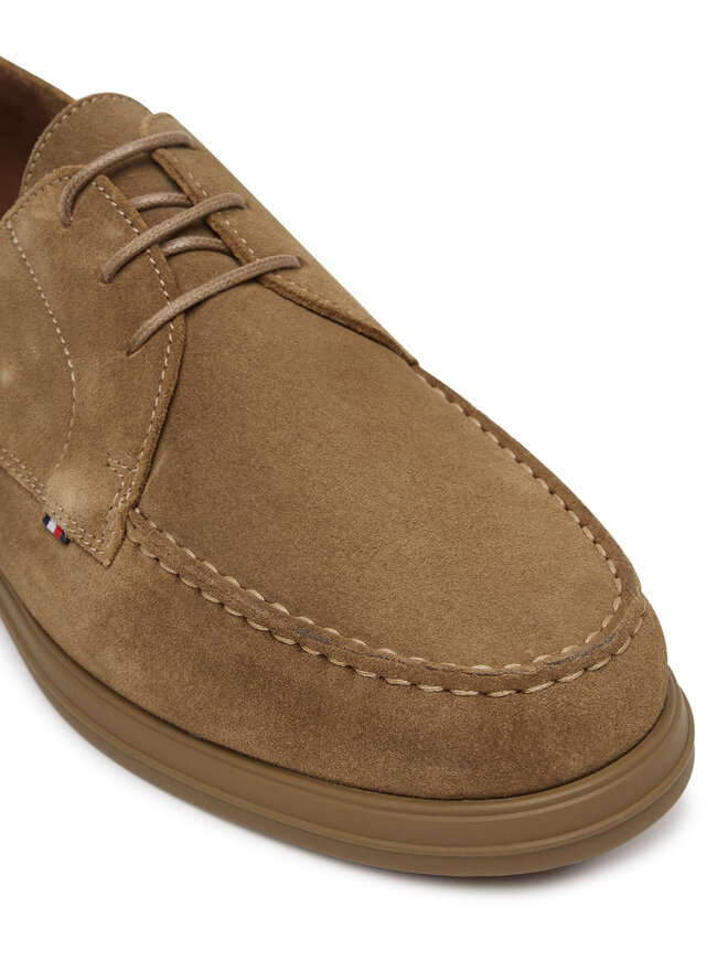 Tommy Hilfiger Mokasini Tommy Hilfiger Moc T Derby FM0FM05495 Rjava