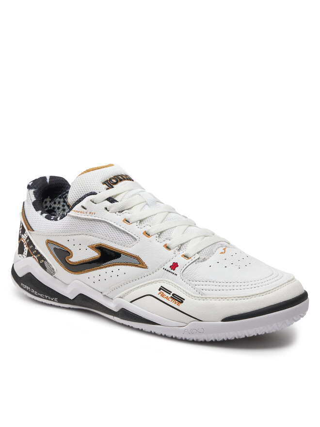 Joma Ποδοσφαιρικά Παπούτσια Joma Fs Reactive 2402 FSS2402IN Λευκό