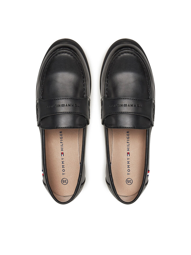 Tommy Hilfiger Halbschuhe Tommy Hilfiger T3B4-33173-1355 S Schwarz