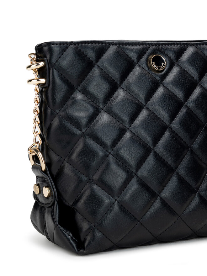 Monnari Ročna torba Monnari TORIMP0-24Z-BAG4610-K020 Črna
