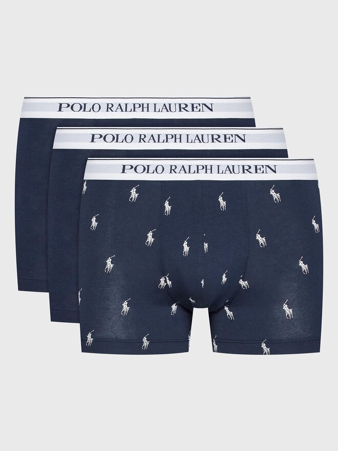 Polo Ralph Lauren Polo Ralph Lauren Набір з 3 пар боксерів 714830299058 Cиній