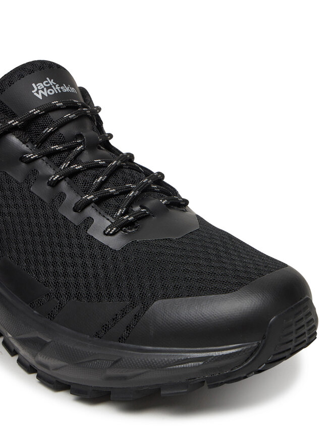 Jack Wolfskin Sneakersy Jack Wolfskin Hike Ventura Lite Xt Vent Low A64206 Czarny