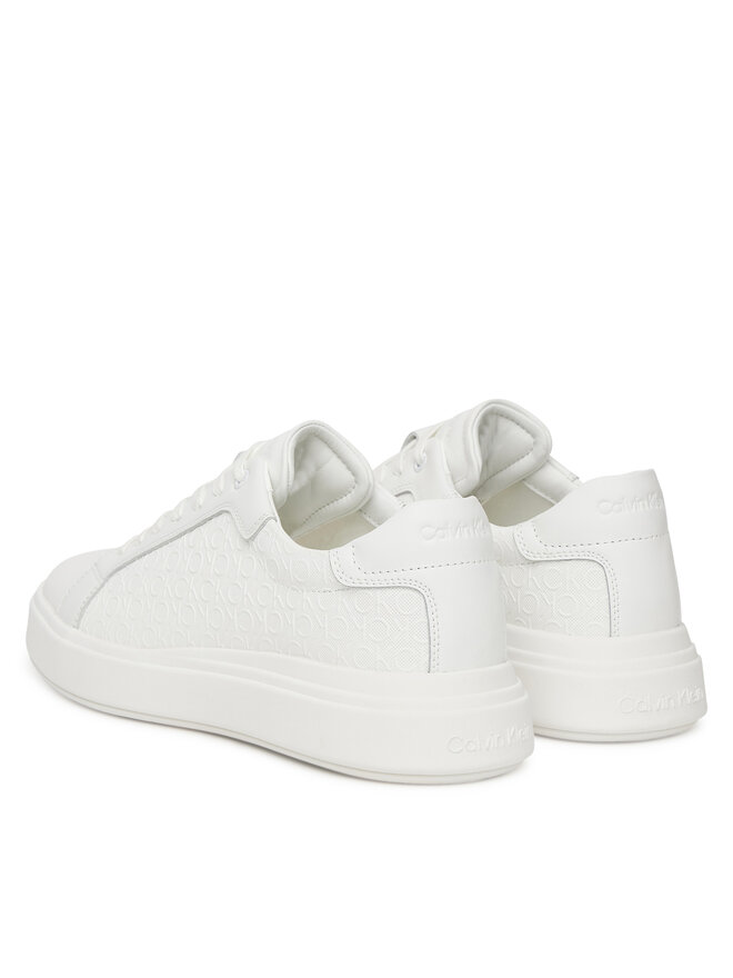 Calvin Klein Αθλητικά Calvin Klein Chunky Low Top Lace Up Mono HM0HM01970 Λευκό