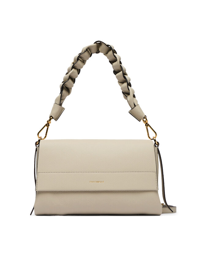 Coccinelle Handtasche Coccinelle M50 Boheme Grana Double E1 M50 12 01 01 Beige
