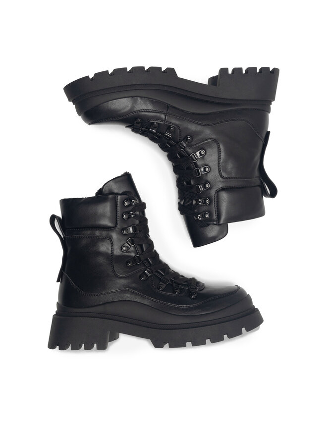 DeeZee Schnürstiefeletten DeeZee BENTE WS5650A-17 Schwarz