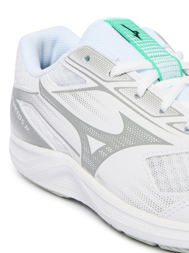Mizuno Παπούτσια Σάλας Mizuno Cyclone Speed 5 Jr. V1GD2511 Λευκό