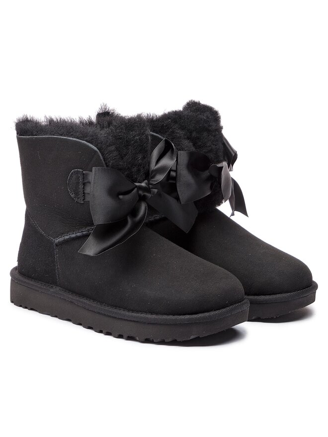 Ugg Снігоходи Ugg W Gita Bow Mini 1098360 Чорний