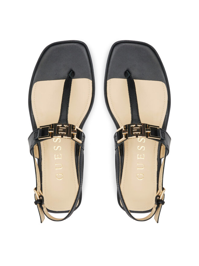 Guess Sandały Guess FLJREL LEA21 Czarny