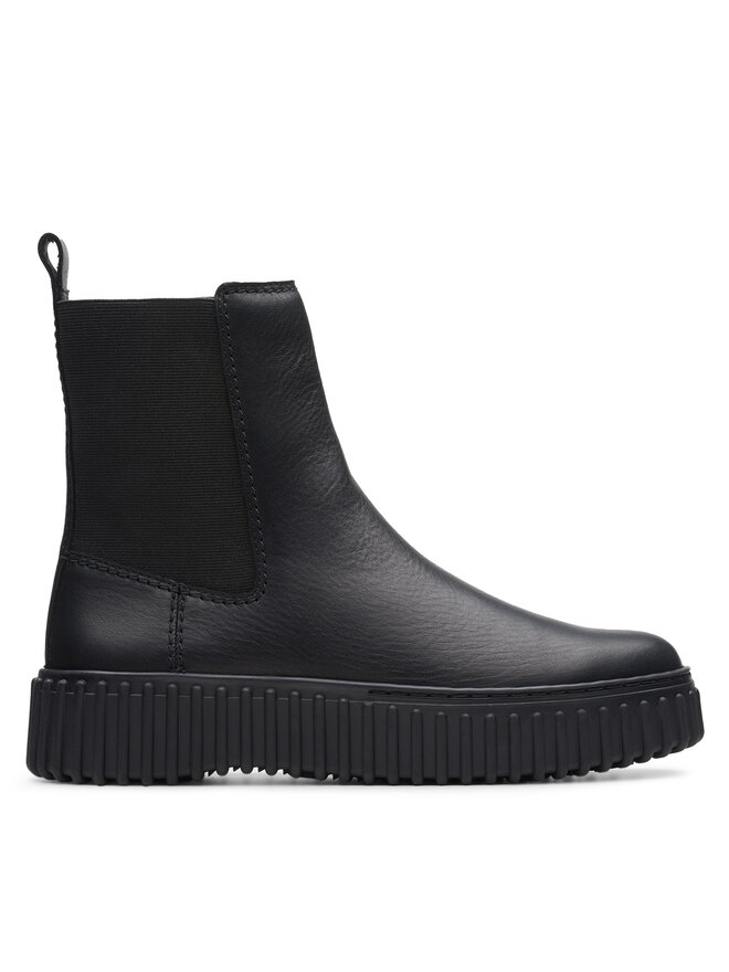 Clarks Боти тип челси Clarks Torhill Maple 26173858 Черен