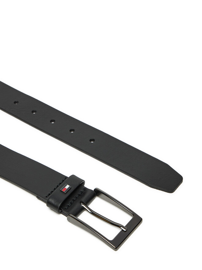 Tommy Hilfiger Pasek Męski Tommy Hilfiger AM0AM13016 Czarny