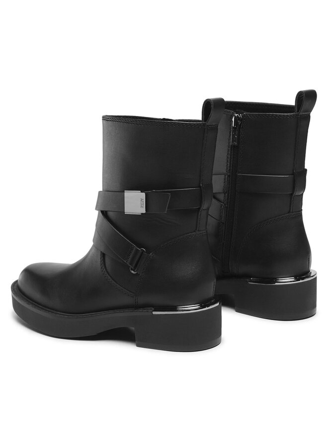 DKNY Īsie zābaki DKNY Taeta K2396599 Melns
